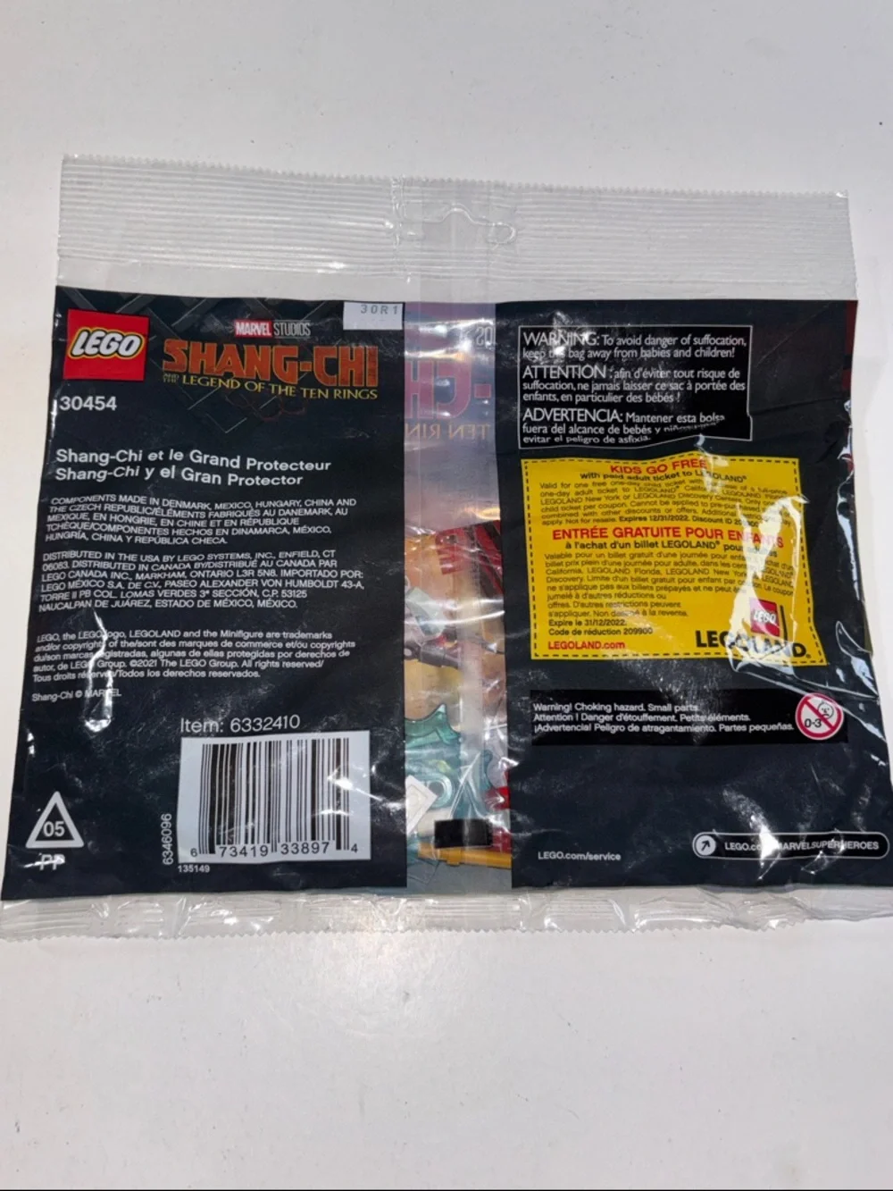 LEGO Marvel Studios Shang-Chi and The Legends of The Ten Rings Set #30454